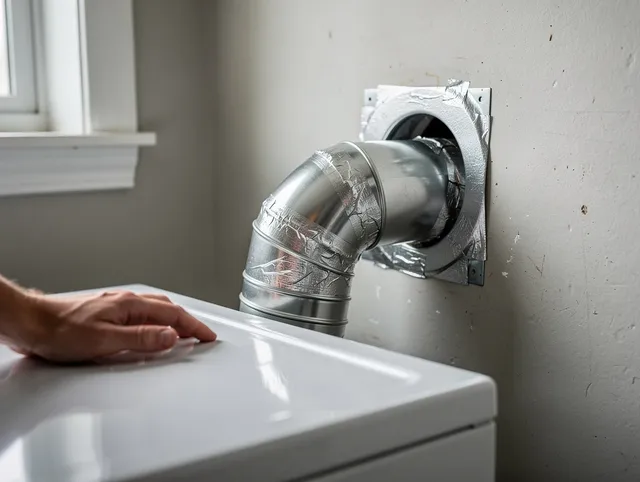 Stratford Dryer Vent Cleaning expert performing professional dryer vent repair and installation in Stratford