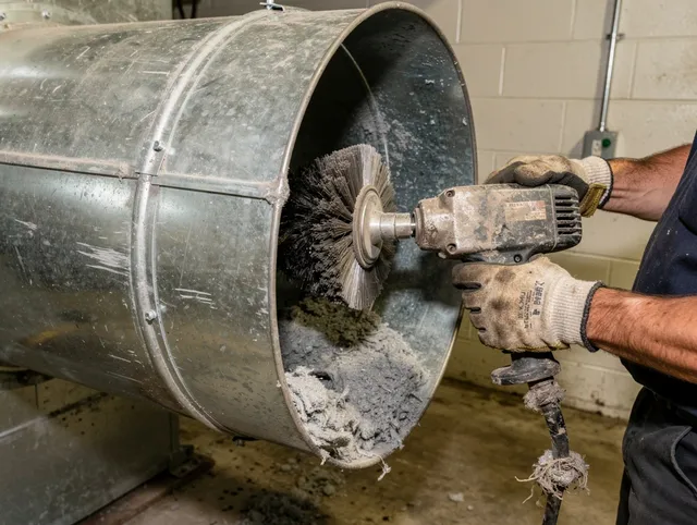 Industrial-grade dryer vent cleaning by Stratford Dryer Vent Cleaning in Stratford